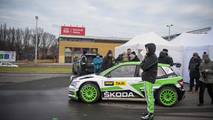 Skoda Fabia R5 taxi