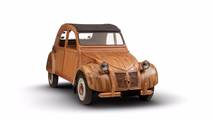 2 CV en bois