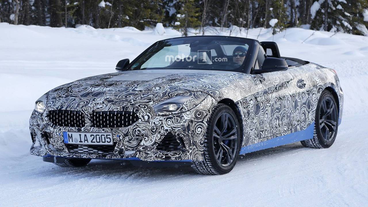 2019 BMW Z4 spy photo
