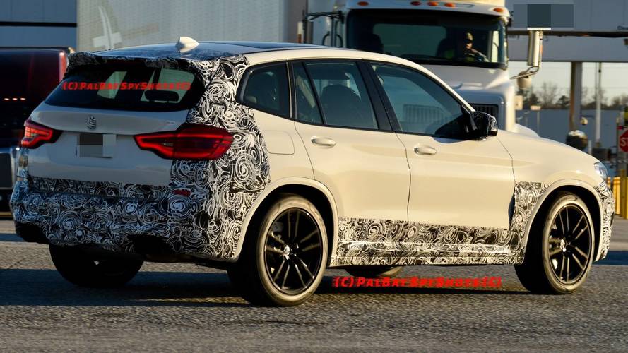 BMW X3 M Spy Photo