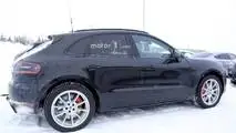 2019 Porsche Macan facelift spy photo