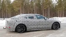 Jaguar XJ Electric, le foto spia