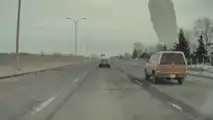 TeslaCam Video Shows Ice In You Car Can Turn Into A Missile