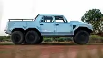 Lamborghini LM002 6X6 Rendering