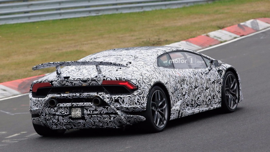 Lamborghini Huracan Superleggera casus fotoğrafları, Nürburgring