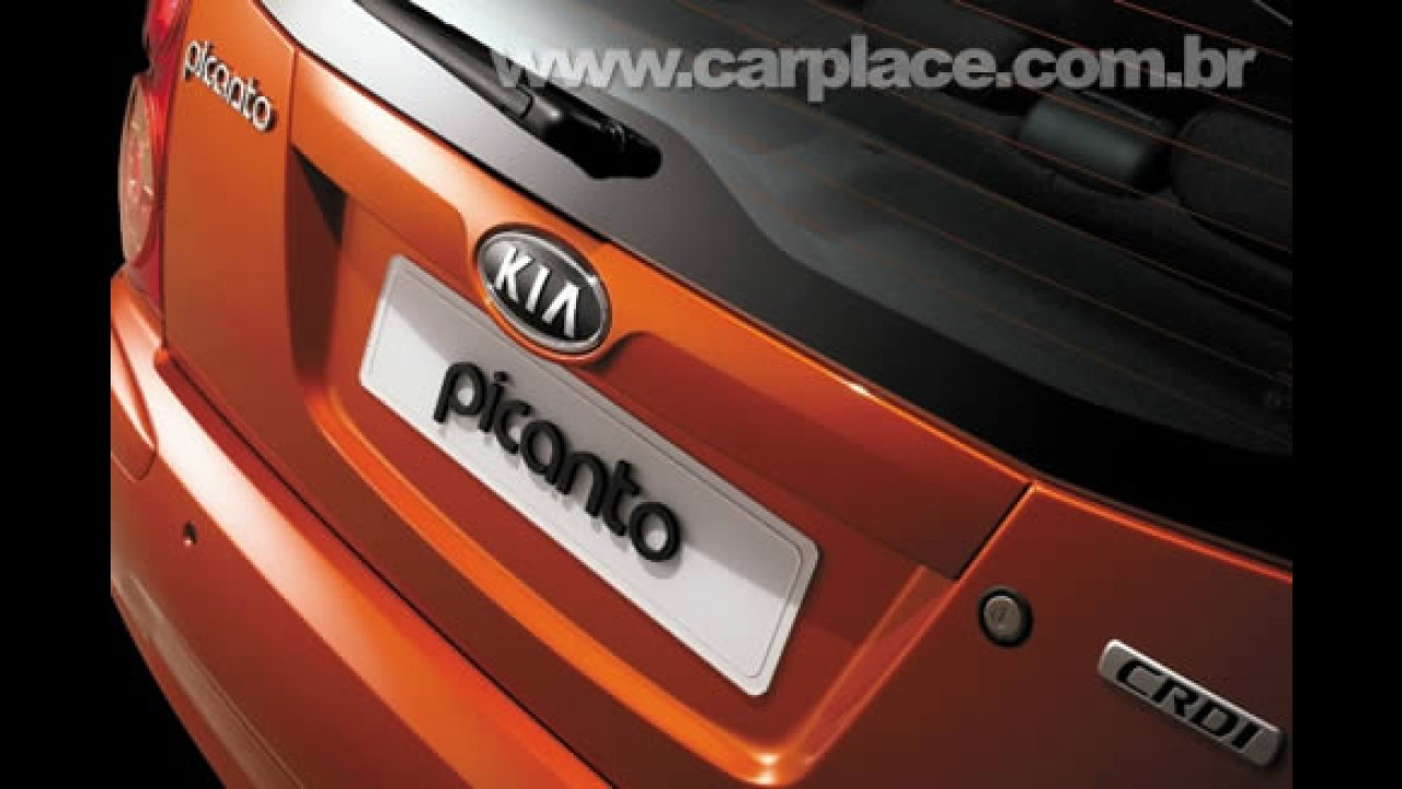 Novo Kia Picanto 2008 chega ao Brasil com novidades e deve manter preço