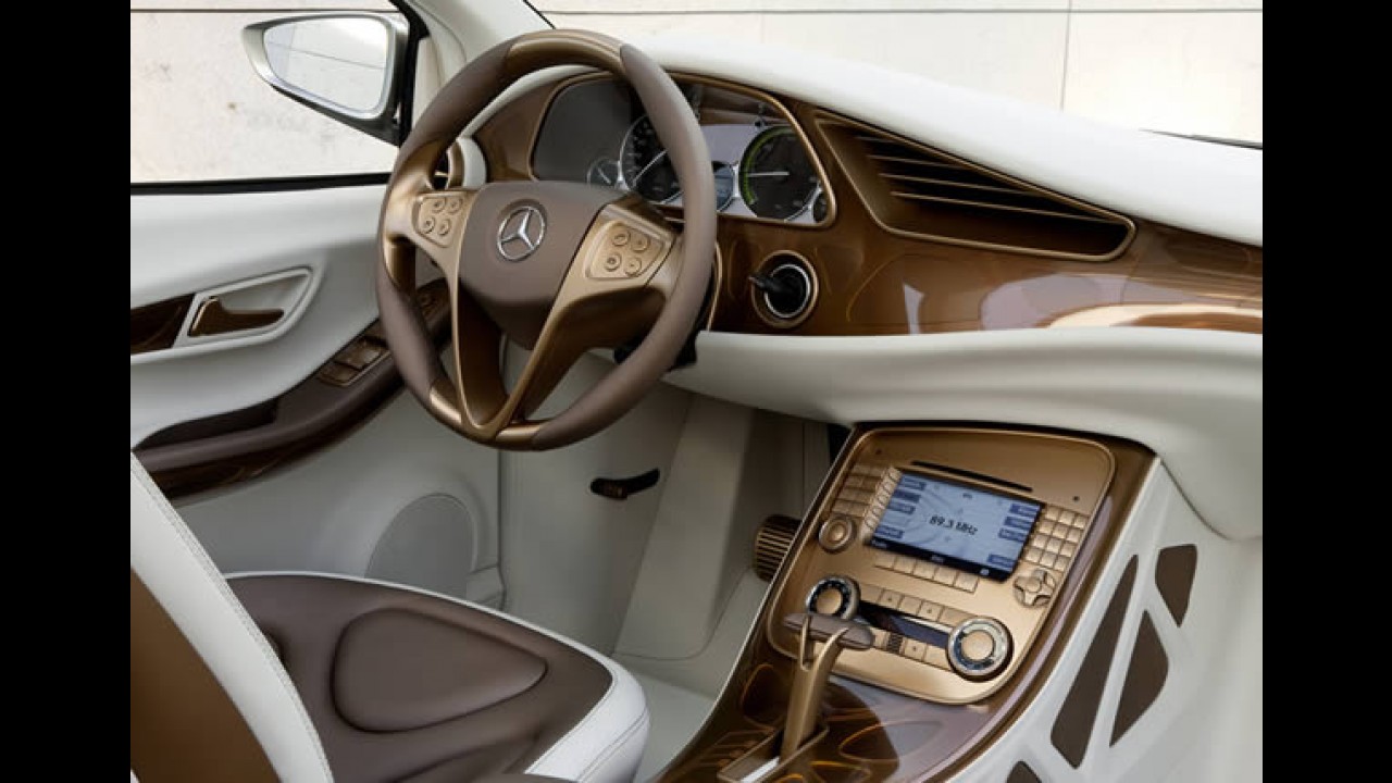 Elétrico: Mercedes-Benz mostrará o BlueZero E-Cell Plus Concept 2009 em Frankfurt