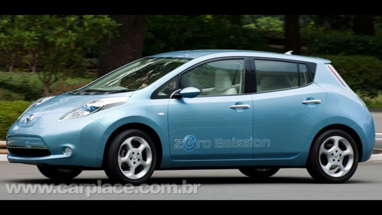 Nissan Leaf EV - Marca japonesa revela o seu primeiro carro médio totalmente elétrico
