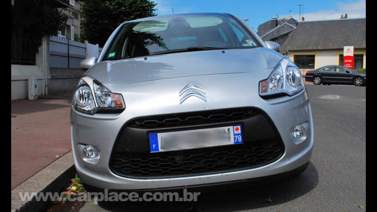 Novo Citroën C3 2010 ao vivo - Nova geração é fotografada em detalhes na Europa
