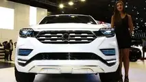 Ssangyong LIV-2 SUV concept Paris Motor Show