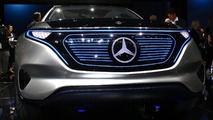 Mercedes Generation EQ concept live at 2016 Paris Motor Show