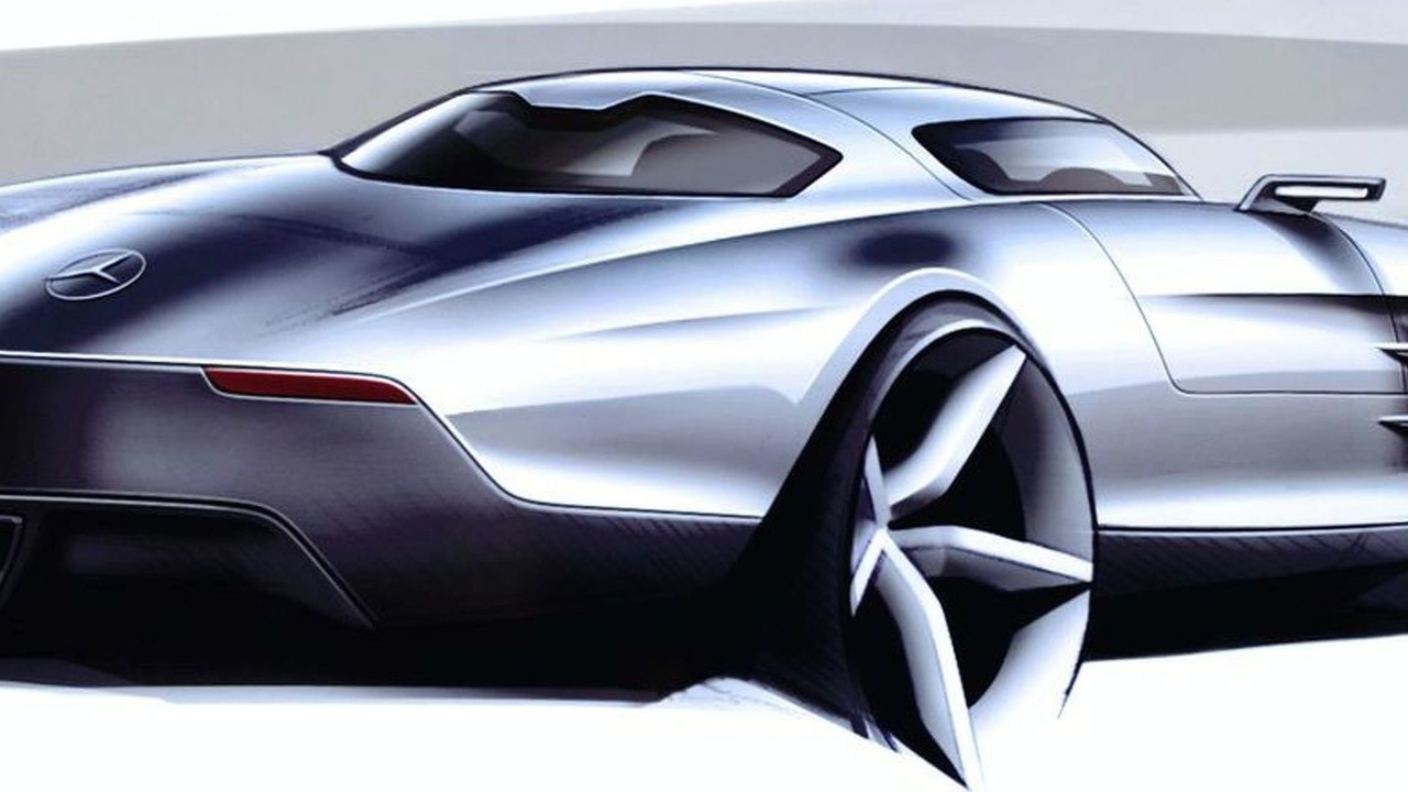 Mercedes Benz Sls Amg Gullwing Official Interior Photos And Sketches Released
