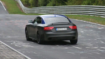 Audi RS5 spy photo at Nurburgring