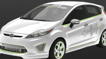SEMA Ford Fiestas