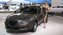 Lancia Delta Disguised as Chrysler at 2010 NAIAS in Detroit