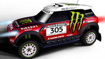 MINI ALL4 Racing Countryman for Dakar Rally 2011 by X-Raid 08.12.2010