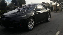 Tesla Model X spy photo