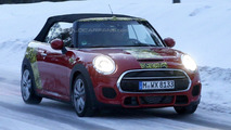 MINI JCW Convertible spy photo