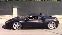 Ferrari 488 ibrida spy photo
