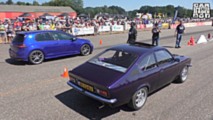 VW Golf R drag yarışı