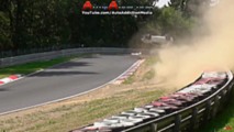 VW Scirocco crash at Nurburgring