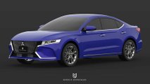 2020 Mitsubishi Galant Renering
