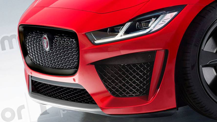 Rendering Jaguar I-Pace SVR