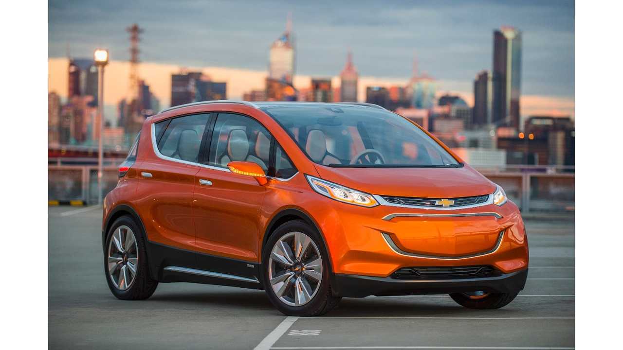 Chevrolet Bolt EV Concept Debuts
