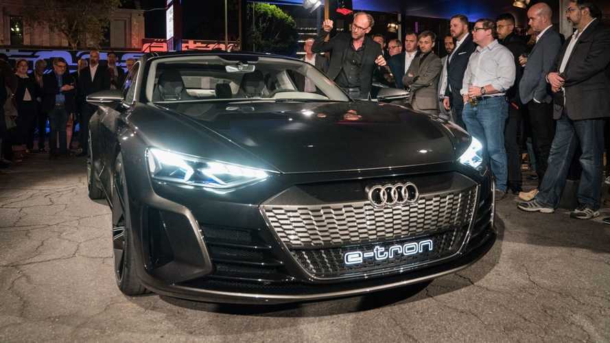 Audi e-Tron GT makes global debut in LA: packs mighty punch