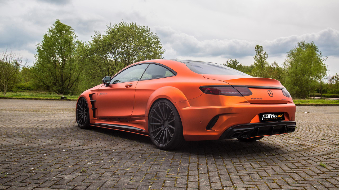 Fostla Amg S63 Coupe Is Really Orange And Pulp Free