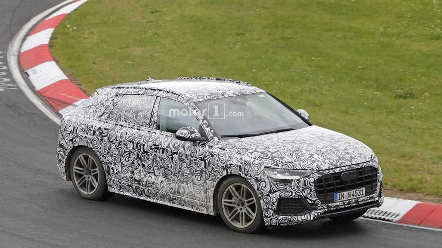 2019 Audi Q8 casus fotoğrafları - Nürburgring