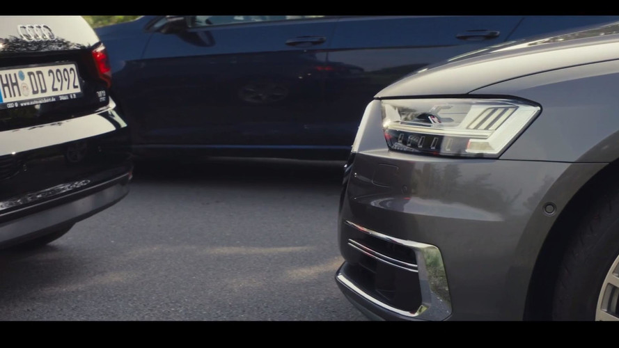 2018 Audi A8 teaser