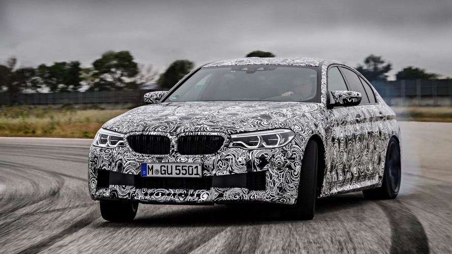 BMW M5 2017 prototipo