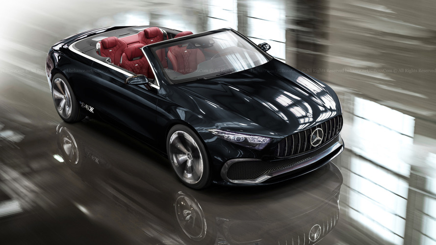 Mercedes A-Class Cabriolet render based on Concept A Sedan