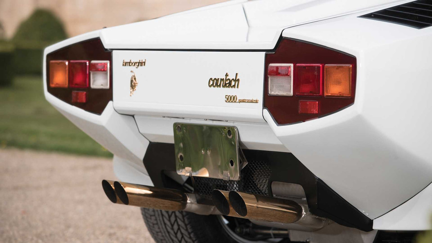 Gold-Plated Lamborghini Countach