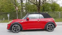 Mini Convertible facelift spy photo