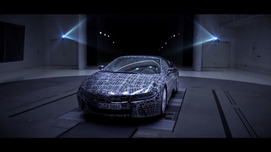 2018 BMW i8 Roadster teaser