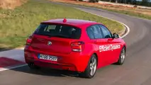 BMW 1-Series prototype with water injection