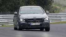 Mercedes-Benz CLA Shooting Brake facelift spy photo