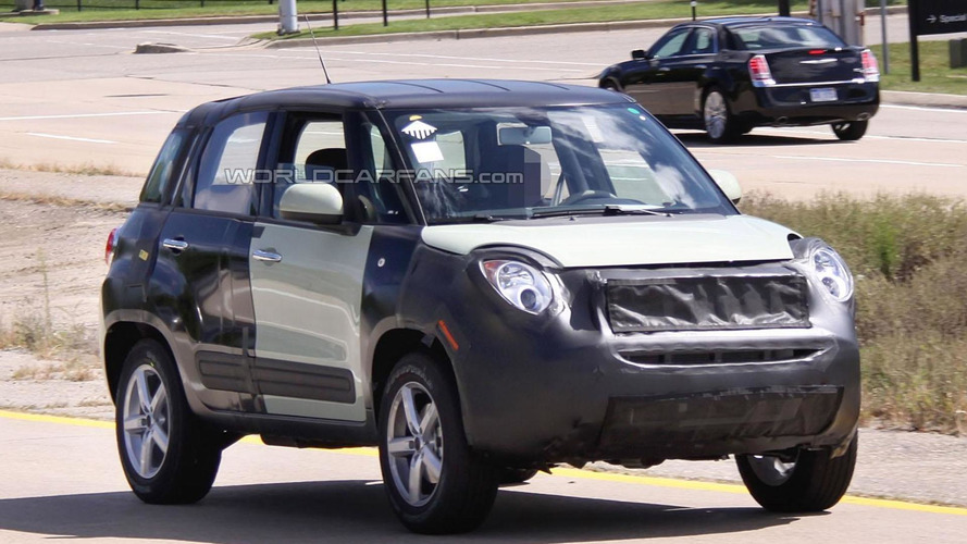 Fiat 500X / Jeep Junior spy photo