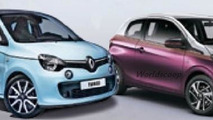 2014 Renault Twingo and Peugeot 108