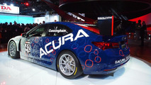Acura TLX GT race car live in Detroit