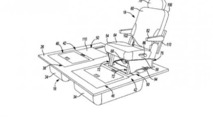 Chrysler Stow 'n Go seat patent photo