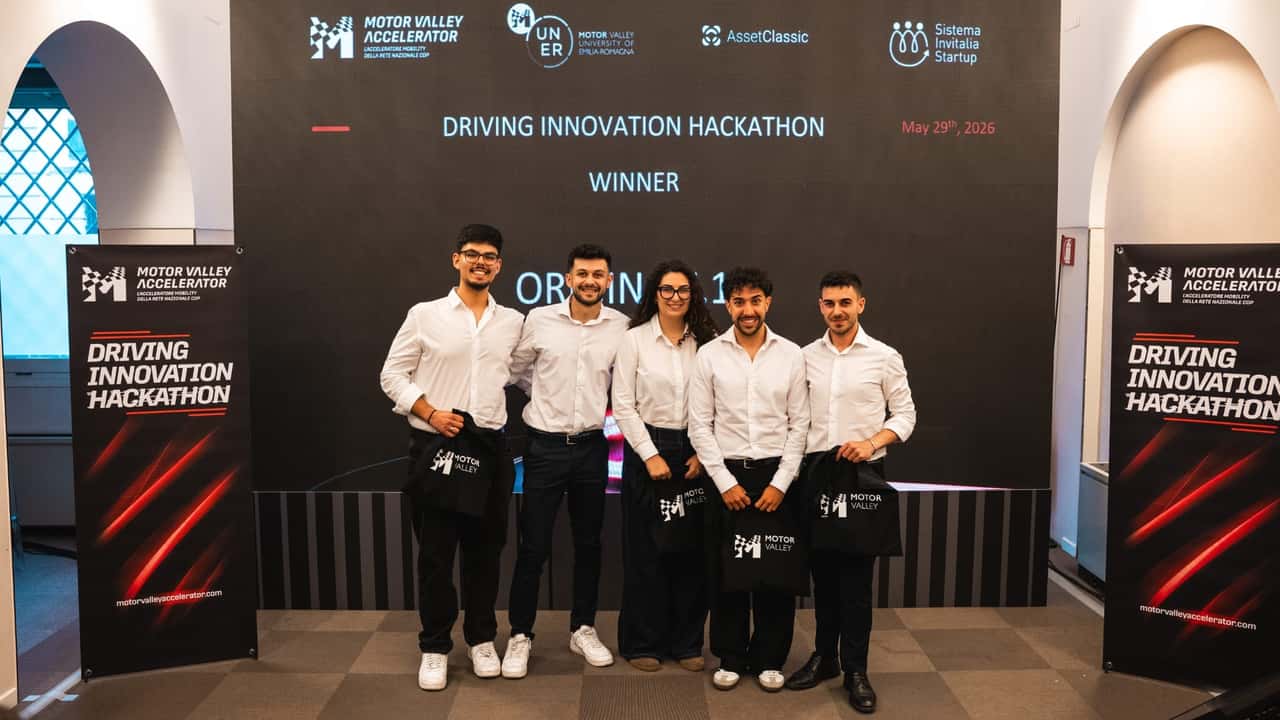 Hackathon Motor Valley 2026: vince Origin 37.14 a Modena