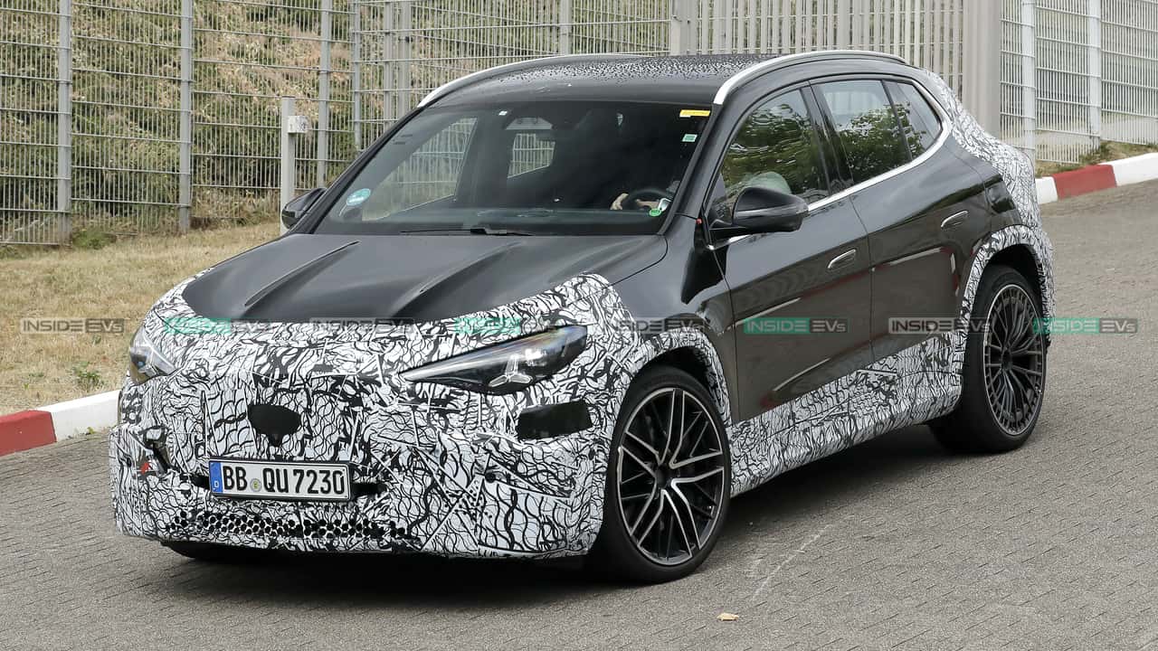 Mercedes-AMG GLA elektrisch (2027) als Erlkönig