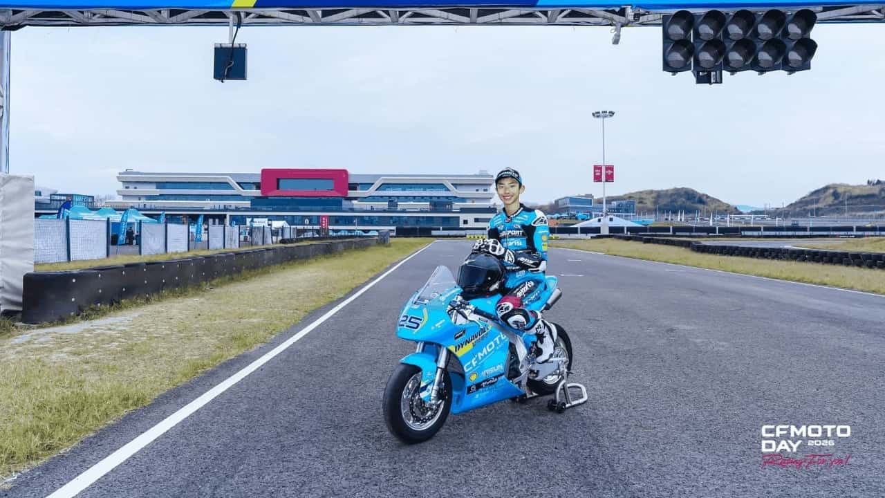 CFMoto готовит к выпуску сумасшедший миниатюрный мотоцикл MotoGP, смотри видео!