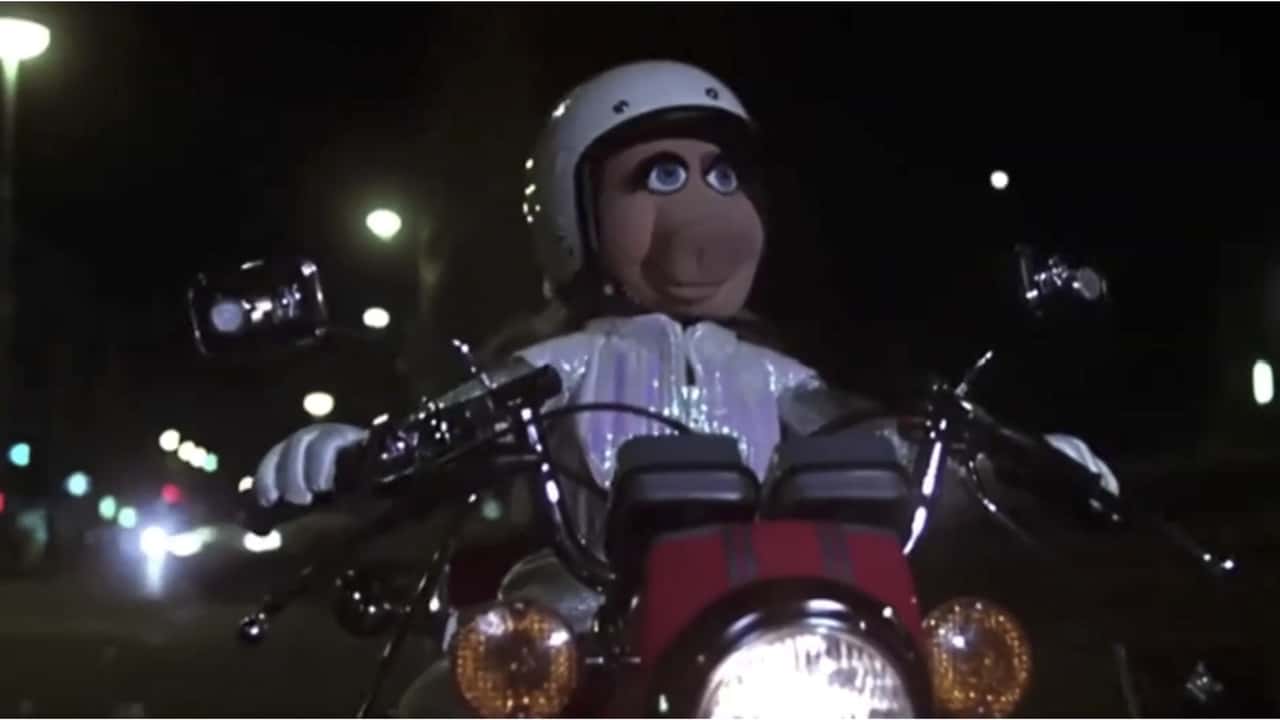 Miss Piggy's Motorcycle