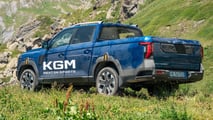 KGM Rexton Sports XL, la prova su strada
