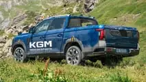 KGM Rexton Sports XL, la prova su strada