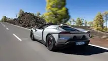 Ferrari 849 Testarossa Spider, la prova su strada